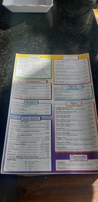 Little Village Grill menu 5